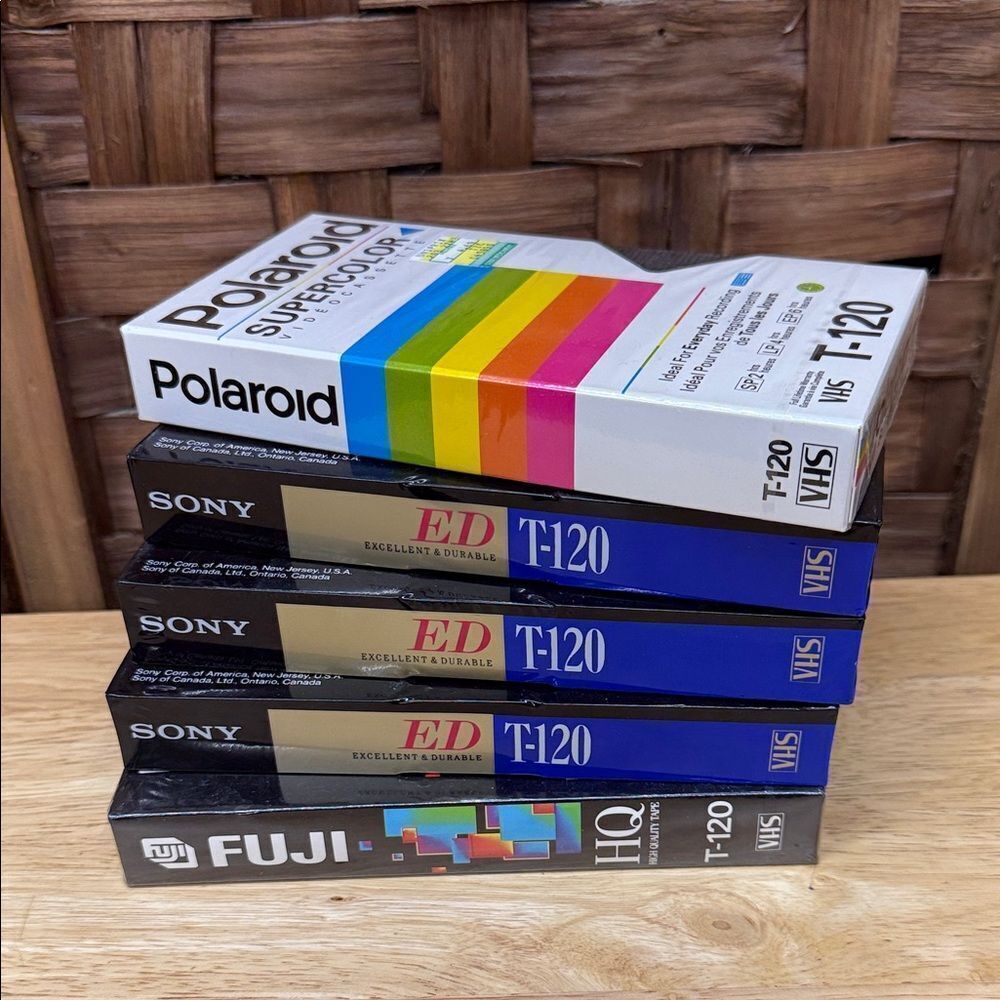 Brand New Sealed VHS Tapes